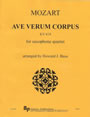 Ave Verum sax quartet cover